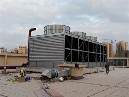 密閉式冷卻塔中填料和盤管的布置形式(冷卻塔填料面積的選擇)